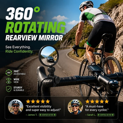 360° Rotating Rearview Mirror（1 Set 2 Pcs）