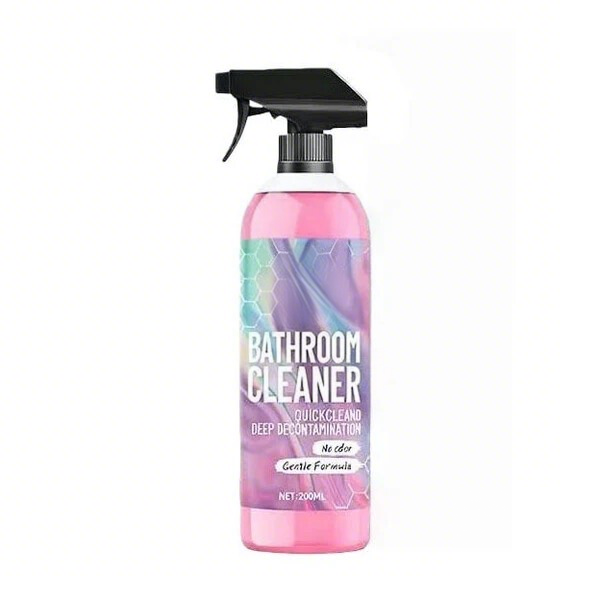 ✨ Bathroom Cleaner: Sparkle in Seconds, No Harsh Fumes