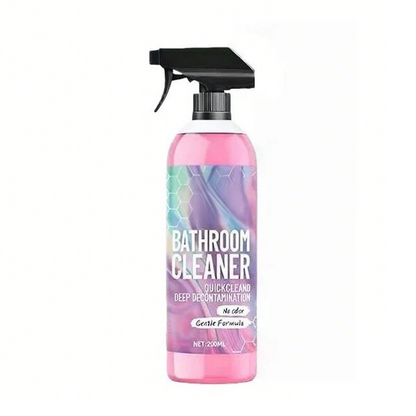 ✨ Bathroom Cleaner: Sparkle in Seconds, No Harsh Fumes