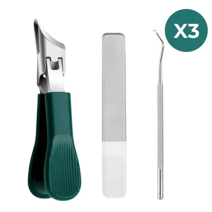 Premium 3-Piece Eagle Beak Nail Clipper Set